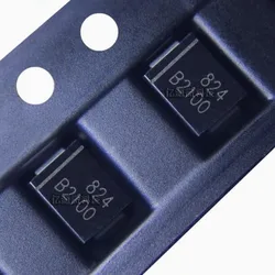 10PCS - 1000PCS B2100A-13-F Silk screen B2100A DO-214AC SMA