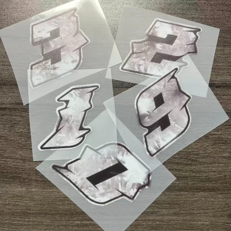 Racing Number Vinyl Sticker, 1Pc 2D Flat Graffiti Style 0-9 Digits PET Decal for Car, Motorcycle Helmet, Kart & Body Decor