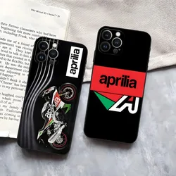 Aprilia Racing Italy Motorcycle Phone Case For Iphone 14 Pro 13 Mini 11 12 Max Xr X Xs 7 8 6 Plus Shockproof Back Cover