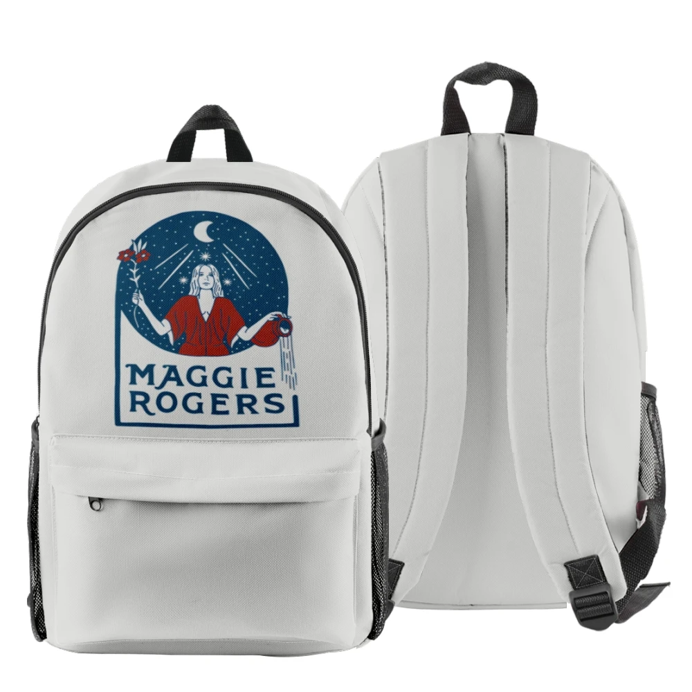 

Maggie Rogers Heard It In A Past Life 5 Year Anniversary Magi Backpack Unisex Shoulders Bag Casual Daypack Travel Bags