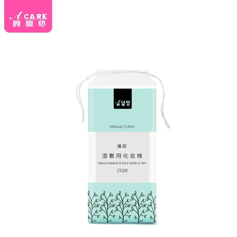 DX01/Cotton puff/A1PQ3-Easy to Use Thin Makeup Remover Cotton Cloth Portable Wet Compress for Face, Eyes and Lips Can St