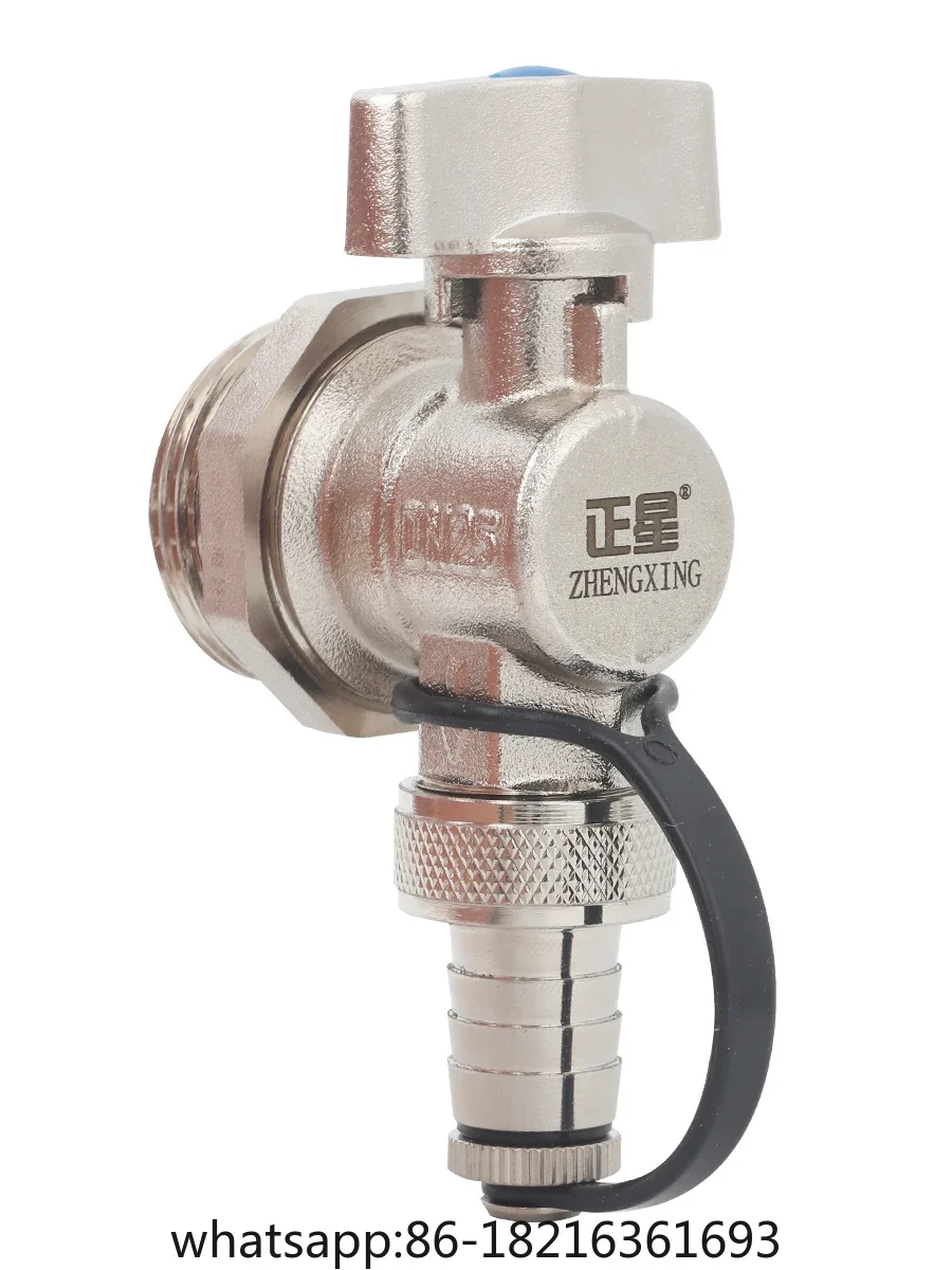 

Floor heating separator, drain valve, drain exhaust drain valve, large flow radiator, 4 minutes, 6 inches, one inch artifact