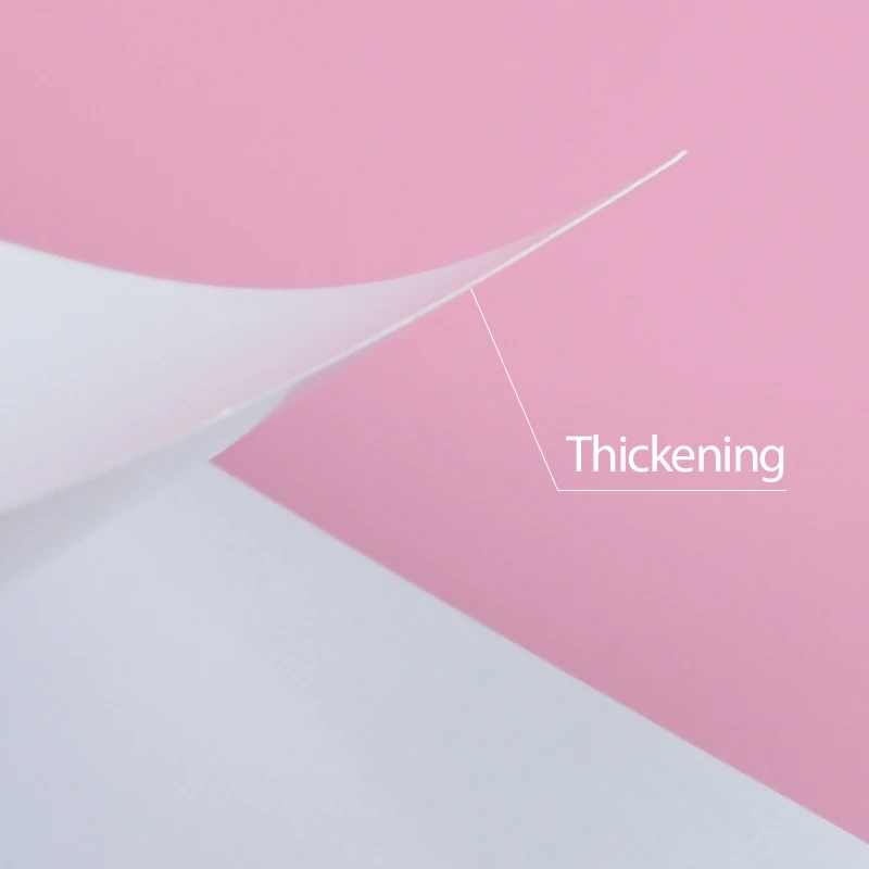 50 Sheets Dental Thickening White Cementing Mixing Paper Disposable Double Sided Waterproof