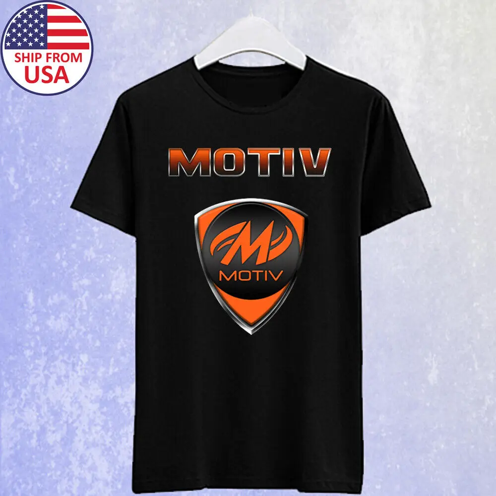 Motiv Bowling Bowlers Men's Black T-shirt Size S-5XL