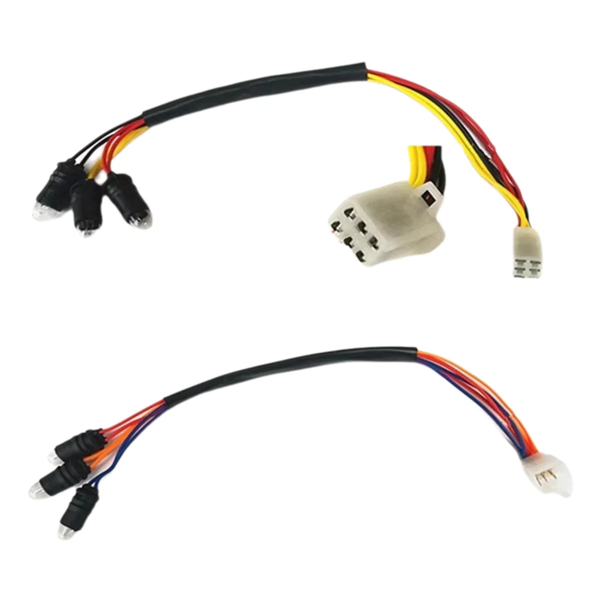 

Жгут проводов задних фонарей для электрического трехколесного велосипеда — кабели для указателей поворота, разъем и лампочки (задний фонарь в комплект не входит)