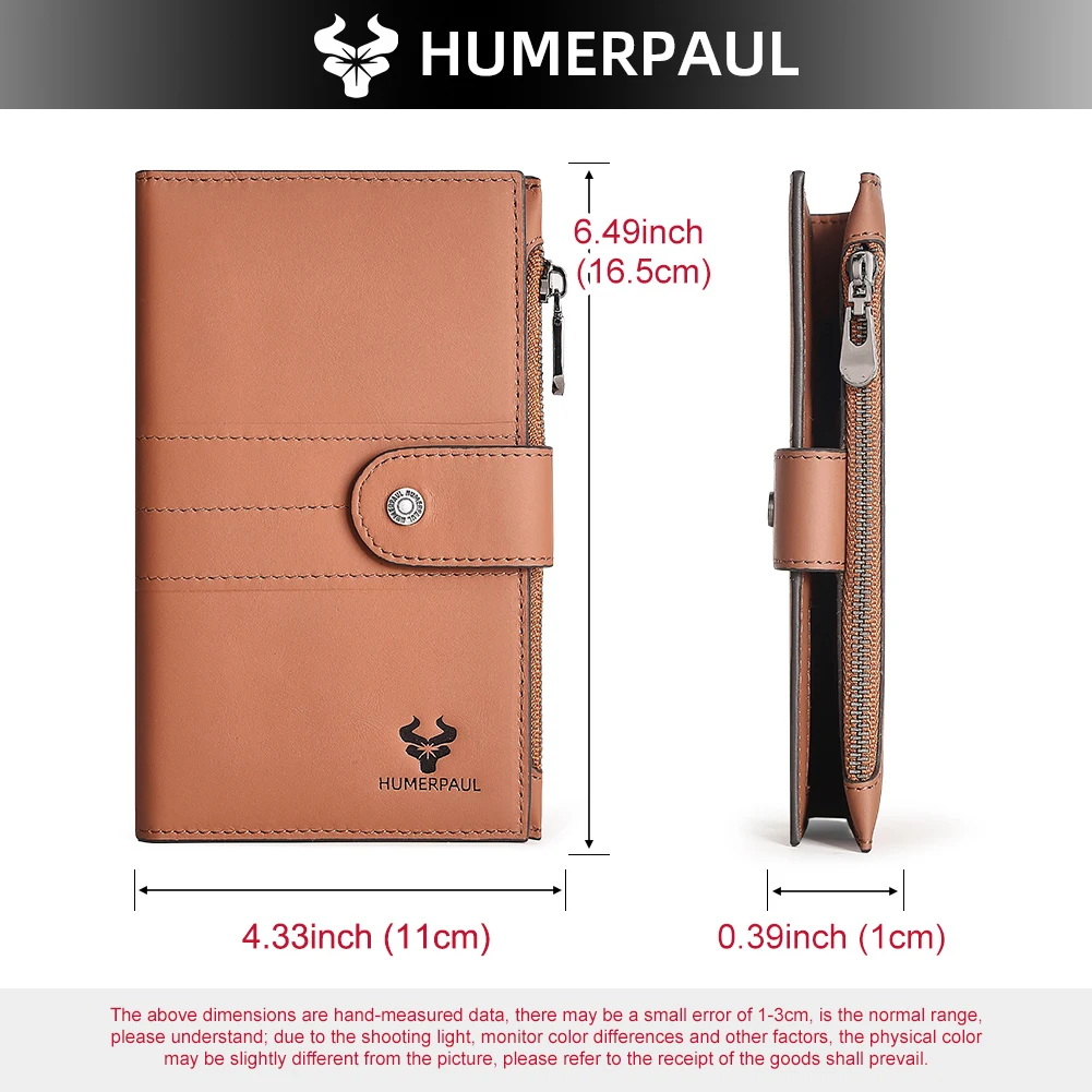 ที่ใส่บัตร RFID หนังแท้, กระเป๋าสตางค์หนังสือเดินทางท่องเที่ยวสําหรับผู้ชายและผู้หญิง, กระเป๋าใส่เหรียญหรูหรา, กระเป๋าเงินผู้ถือเงินสด unisex