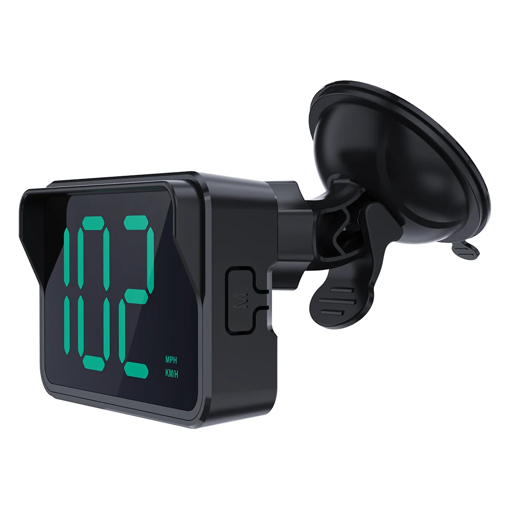 Universelles Head-Up-Display GPS HUD Digitaler Tachometer Km/h Großschrift-Geschwindigkeitsmesser Geeignet für alle Autos und LKWs Plug & Play Autoteil