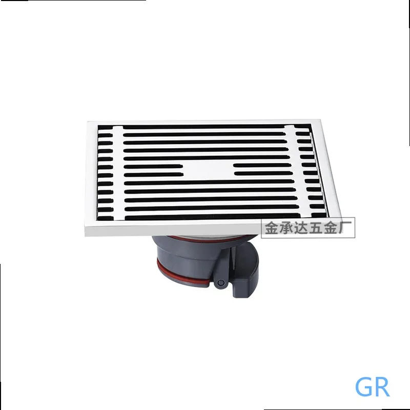 4 5 Inch Stainless Steel Floor Drain Anti Odor Anti Clog Large Drainage Heavy Duty for Bathroom