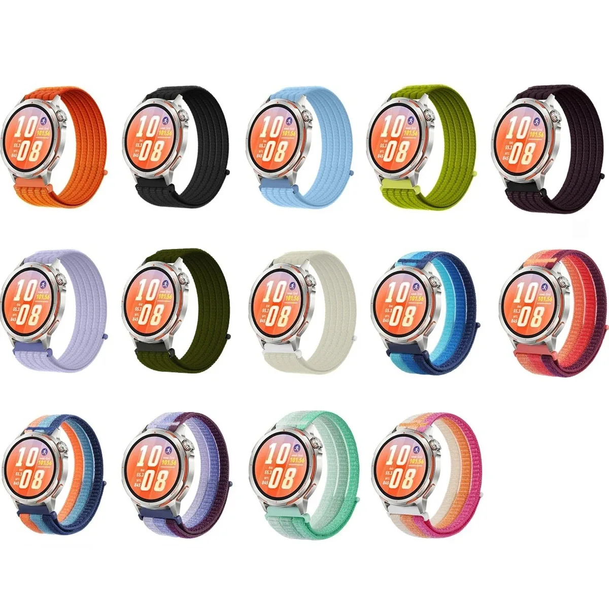 20/22mm Nylon Strap for Garmin Venu 4 45mm Venu 3 SQ 2 Plus/Active 6 5 Bracelet for Garmin Forerunner 170 70 970 570 265 165 645 view 2