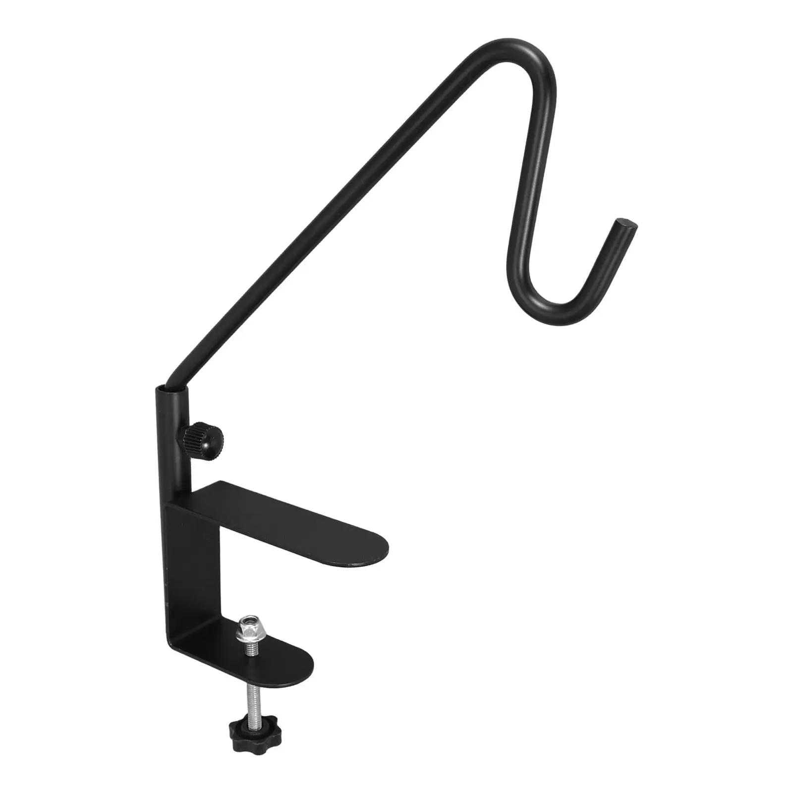 Stainless Steel Bird Feeder Hook Rotating Deck Railing Hanger for Bird Feeders Planters Wind Chimes Outdoor Use
