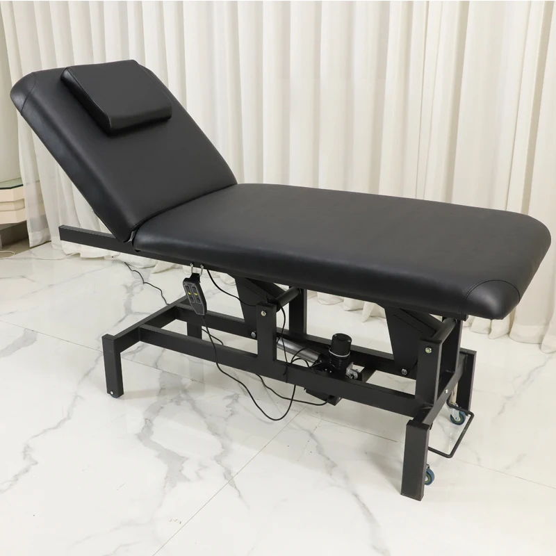 

Luxury Electric Beauty Bed Adjustable Height Multifunctional Adult Massage Bed Comfy Ergonomic Lit Esthétique Salon Furniture