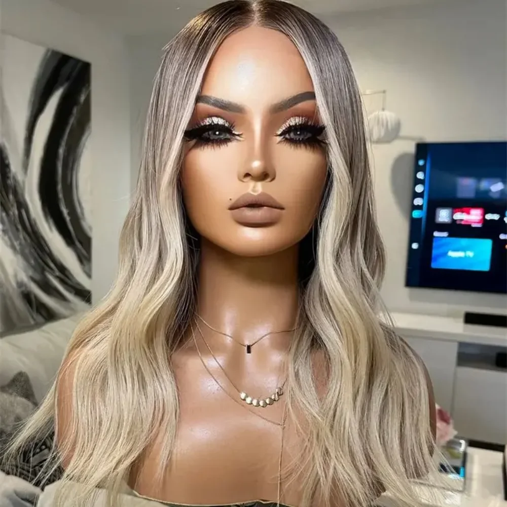 

14-дюймовый парик из 100% натуральных волос, светлый блонд, с эффектом Body Wave, плотность 150%, 13x4, с кружевной передней частью, с baby hair, предварительно выщипанный, мягкий парик из натуральных волос