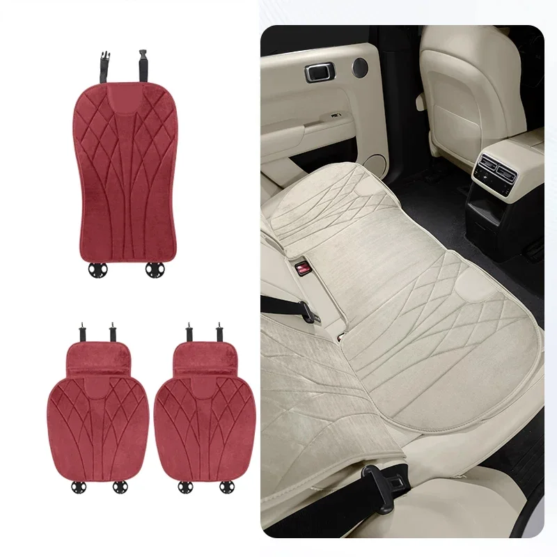 Car Winter Suede Thick Warm Seat Cover Auto Anti-Slip Mat Accessory For FOTON V7 V9 Tunland G7 G9 AUMAN Galaxy AUMARK E‑AUMARK