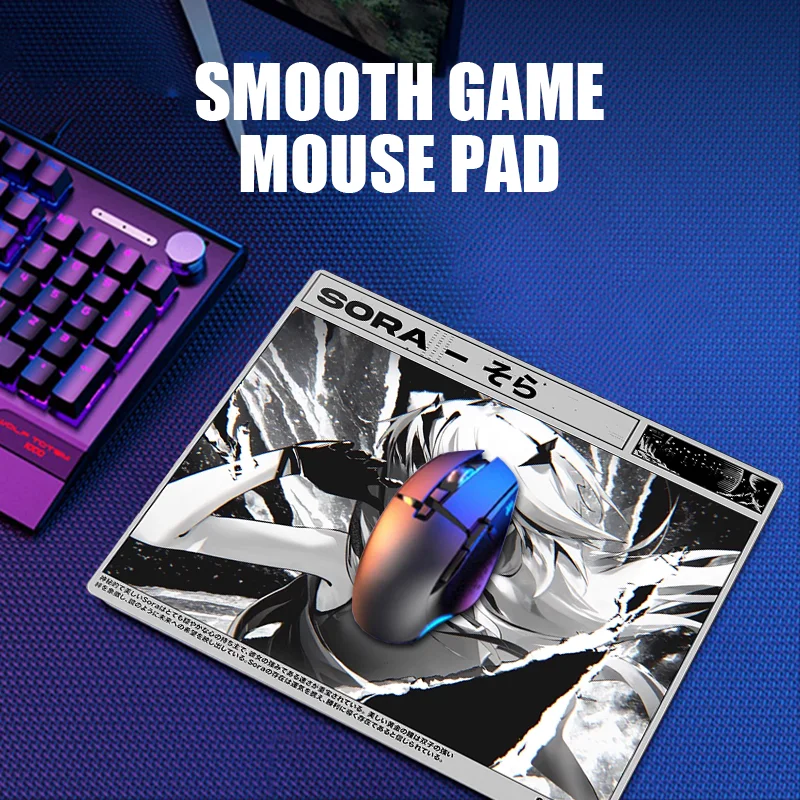 Skypad SORA Y2k Gaming Mouse Pad YUME Smooth Frosted Surface Desk
