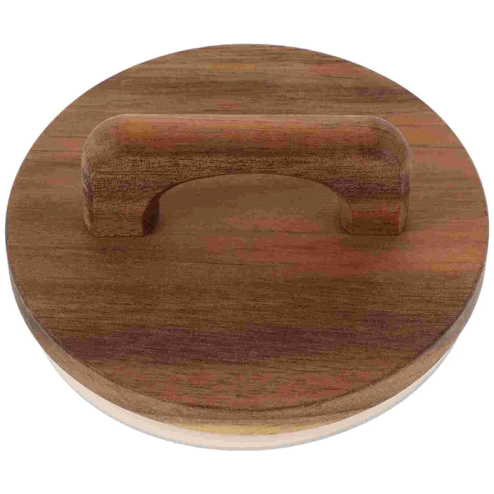Contenitore in legno 105x105x4mm Coperchio sigillato per barattolo di vetro Bocca larga riutilizzabile Materiale per coperture per inserti a tenuta stagna