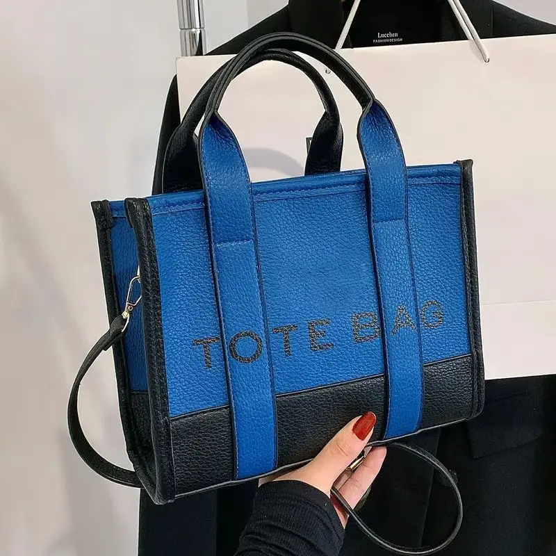 

2025 Brand-new retro classic letter-style shoulder bag large capacity crossbody bag casual commuting and vacation bag
