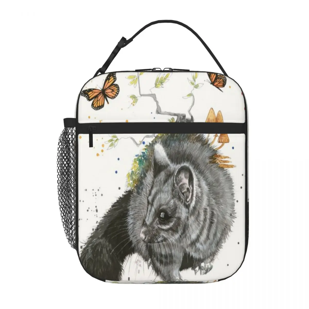 Bestselling From The Ashes Brush-Tailed Possum Urban Street Neoprene Lunch Bag Kids School Durable Lunch Bag