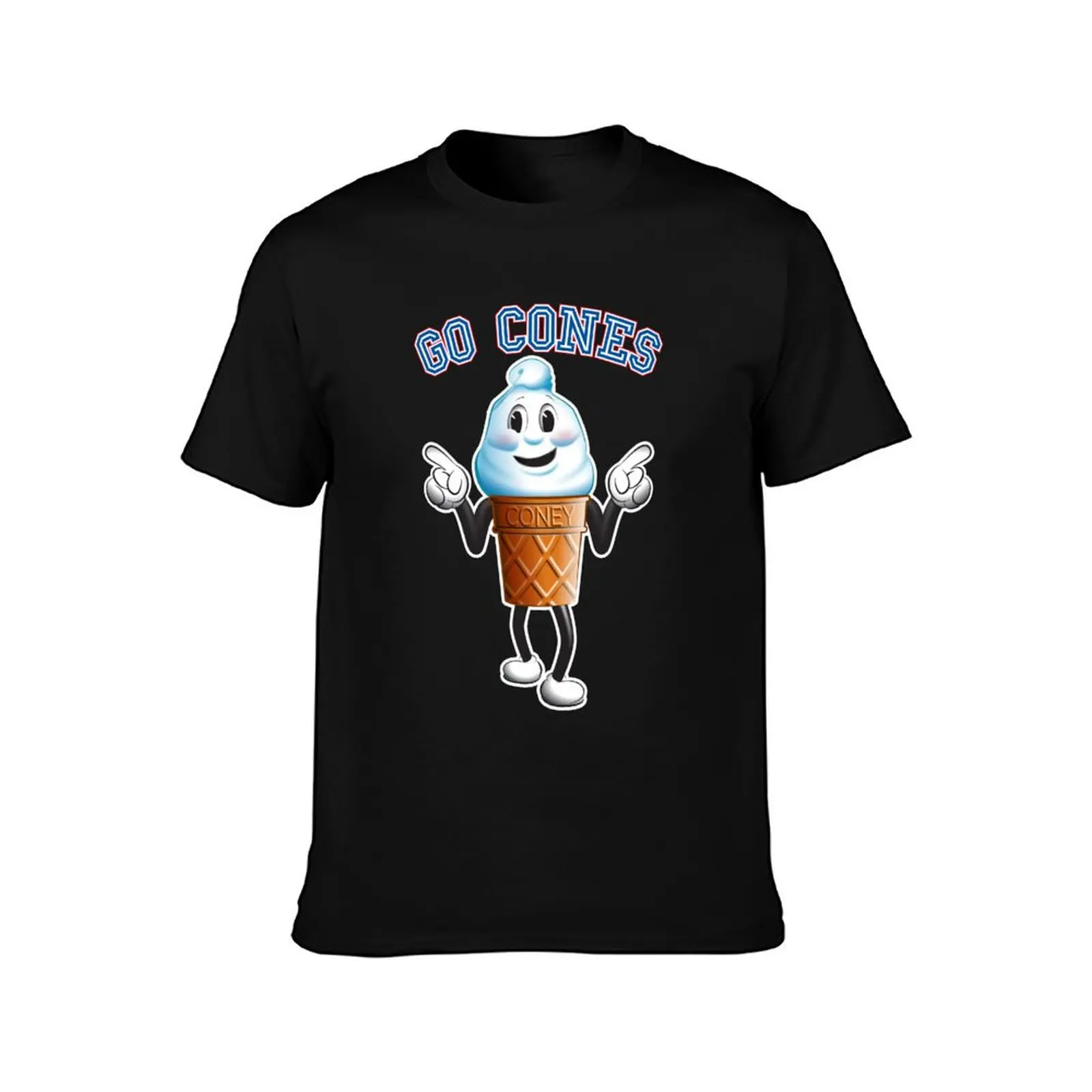 Coney - Wallace University mascot T-Shirt Everyday Wear Basic Short Sleeve Top T-Shirt