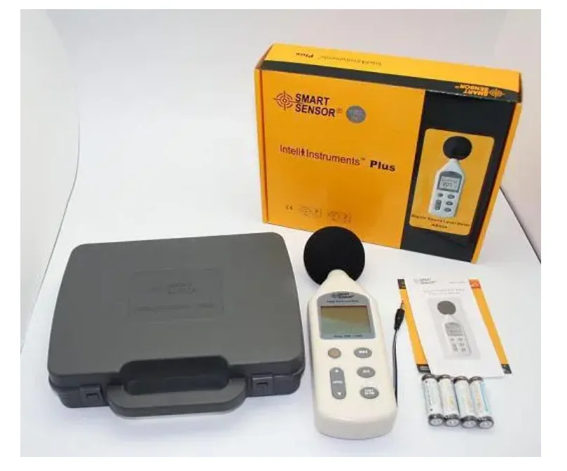 Digital Sound Level Meter Measure 30-130dB Noise dB Decibel Meter  AR824