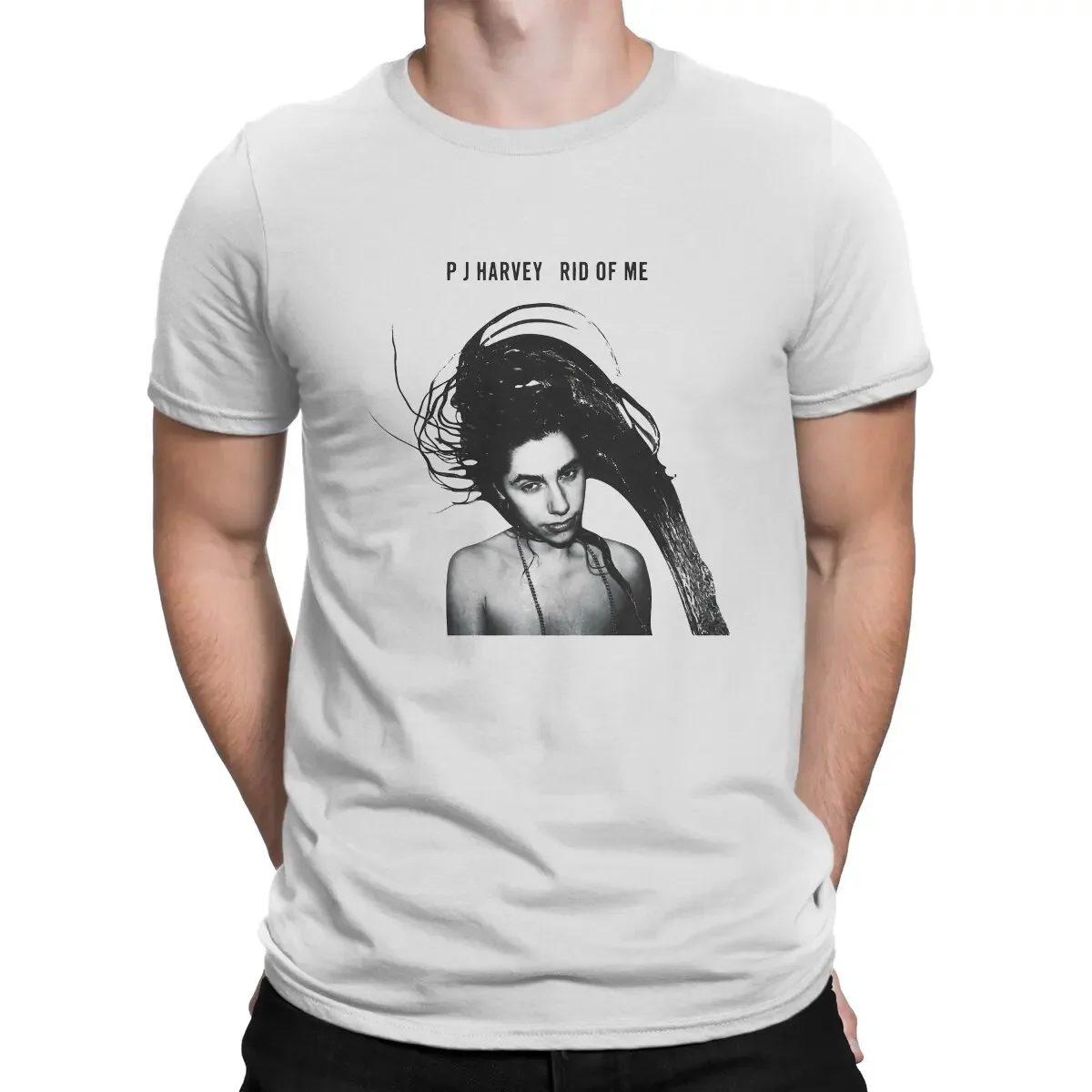 PJ Harvey Newest TShirt for Men Rid Of Me Round Neck Basic T Shirt Personalize Birthday Gifts OutdoorWear