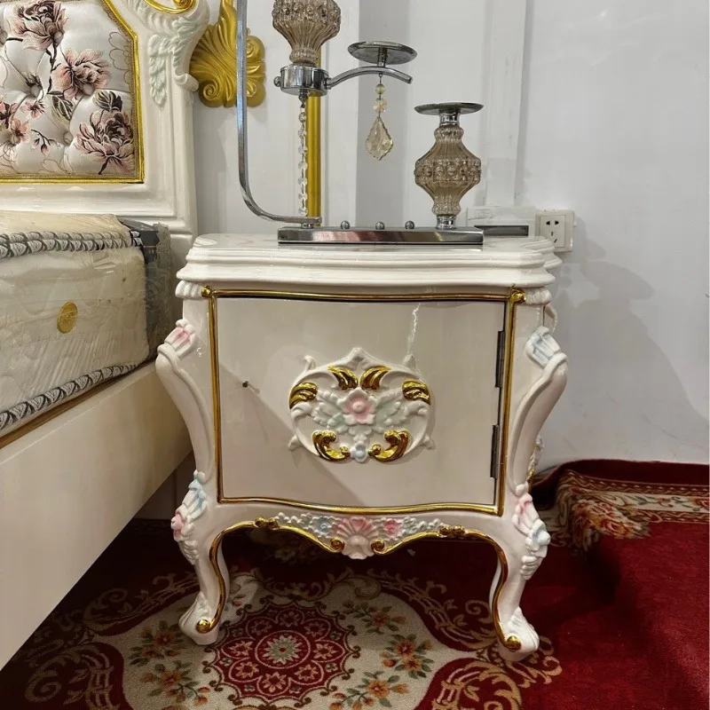 

French court bedside table, bedside table, bedside table