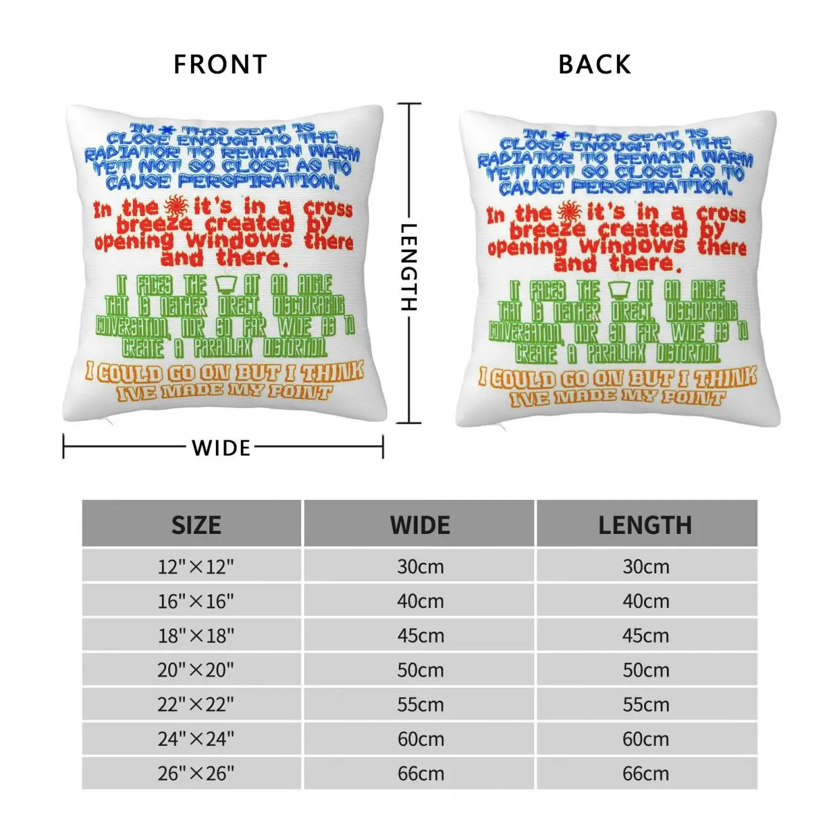 Big Bang Theory My Spot Pillowcase Polyester Linen Velvet Printed Zip Decor Home Cushion Cover Wholesale 18