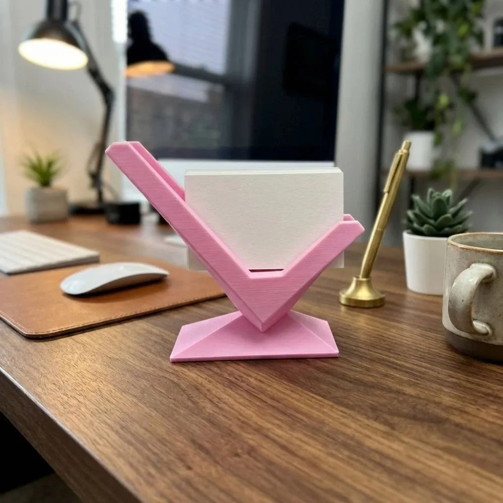 3D Printing Business Card Holder Plastic Card Case Card Storage Box Card Stand Rustproof Card Display Holder Home Office