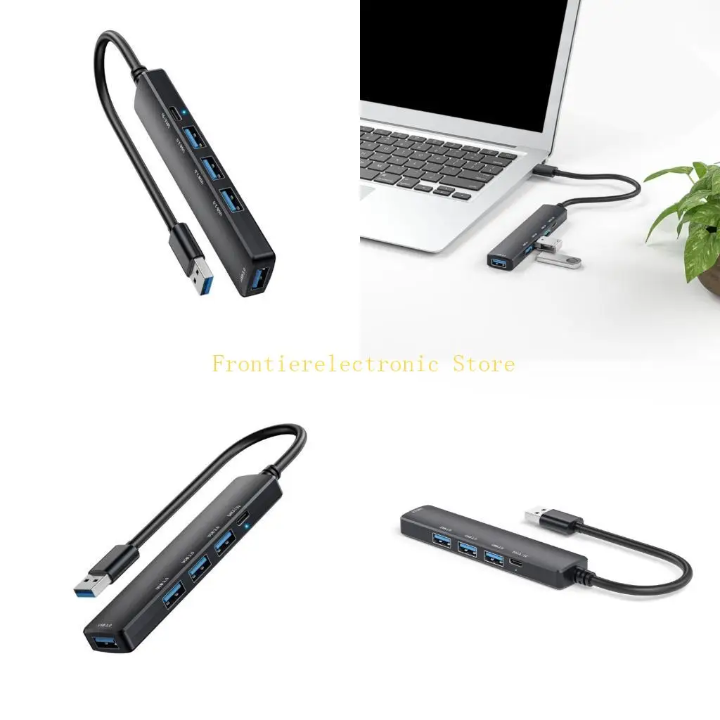 

G8DB USB to 5 Port USB3.0 USB2.0 Hubs Adapter 5Gbps for Desktop Laptop Tablets and More