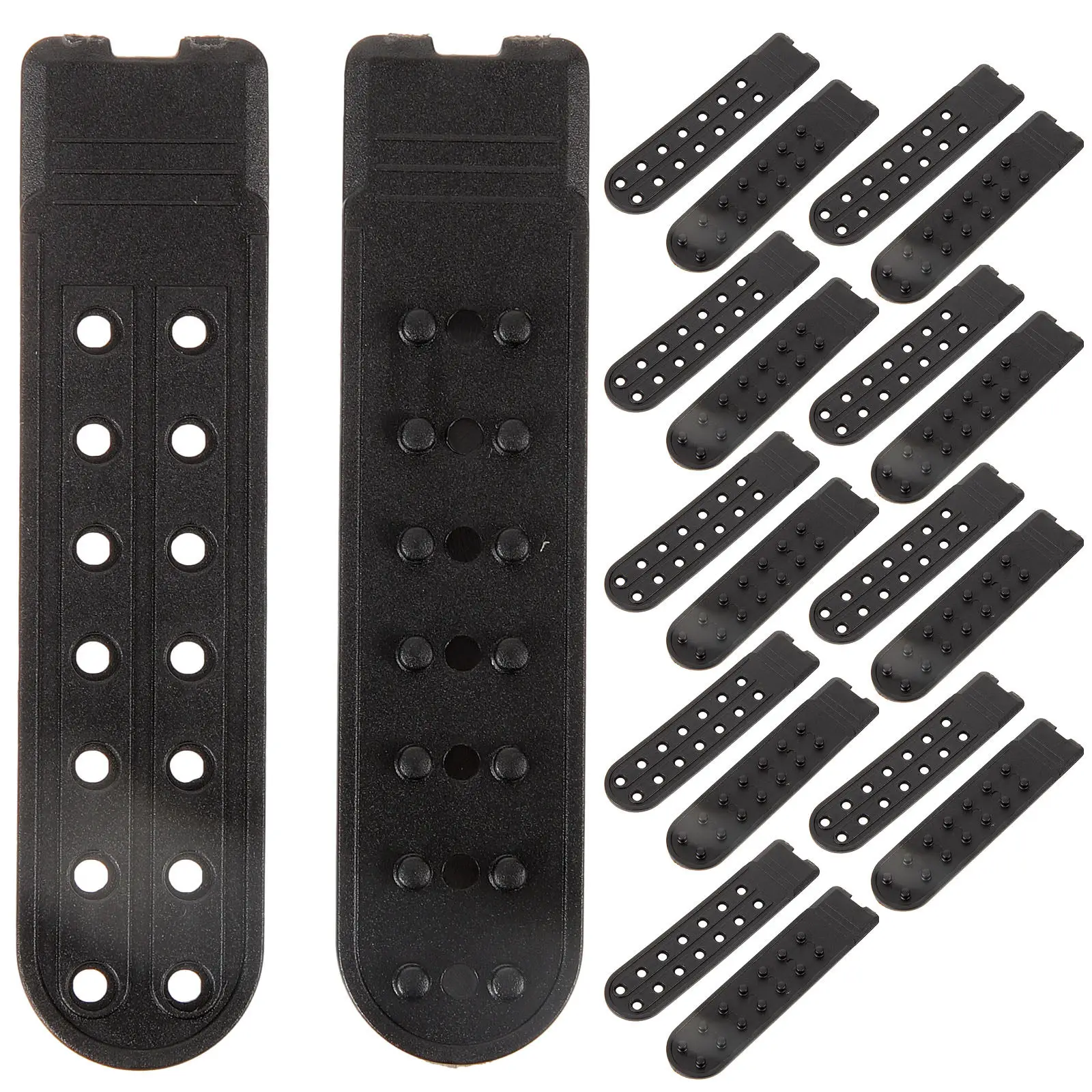 

10Pairs Adjustable Hat Extender Strap Portable Cap Extenders Plastic Replaceable Snapbacks Adjustable Hat Bands Cap Supplies