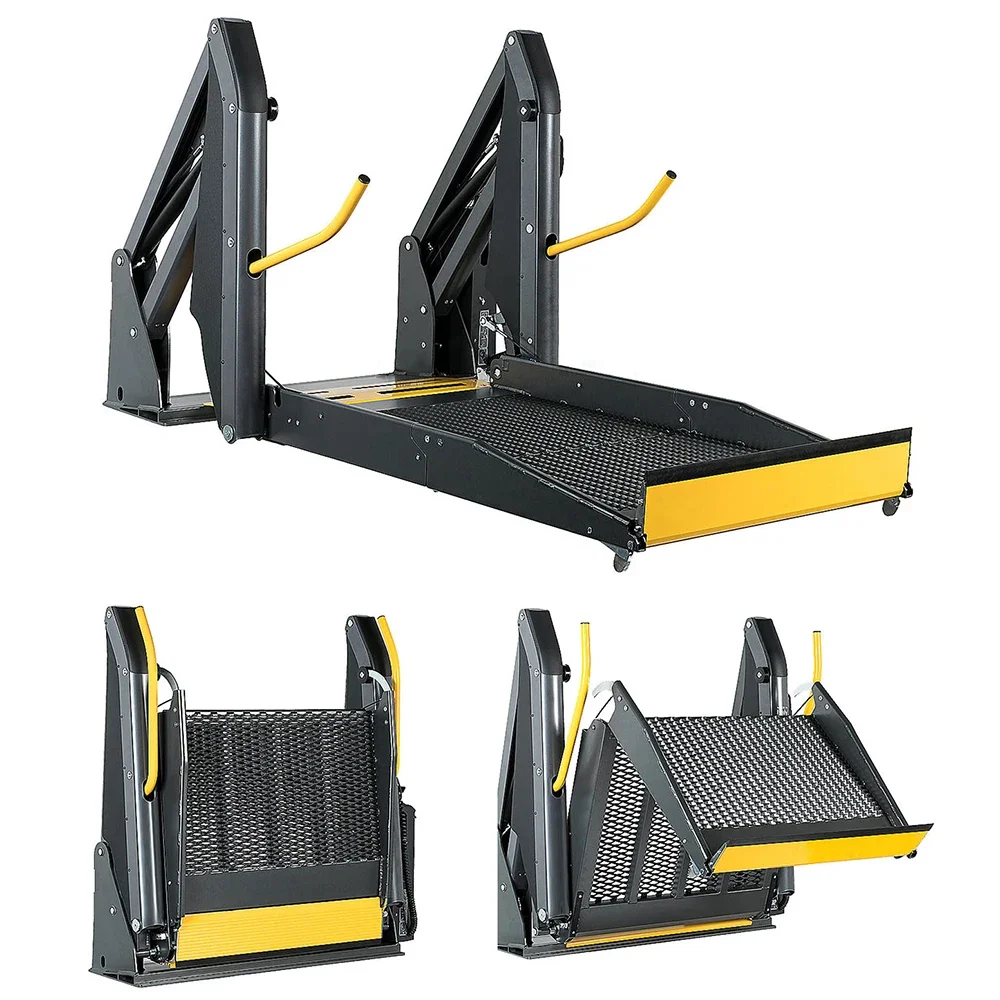 Factory Direct Wheelchair Lift Built-in Tailgate Tail Lift For Van Truck Elderly Disabled Hospital Transfer Vertical Passage