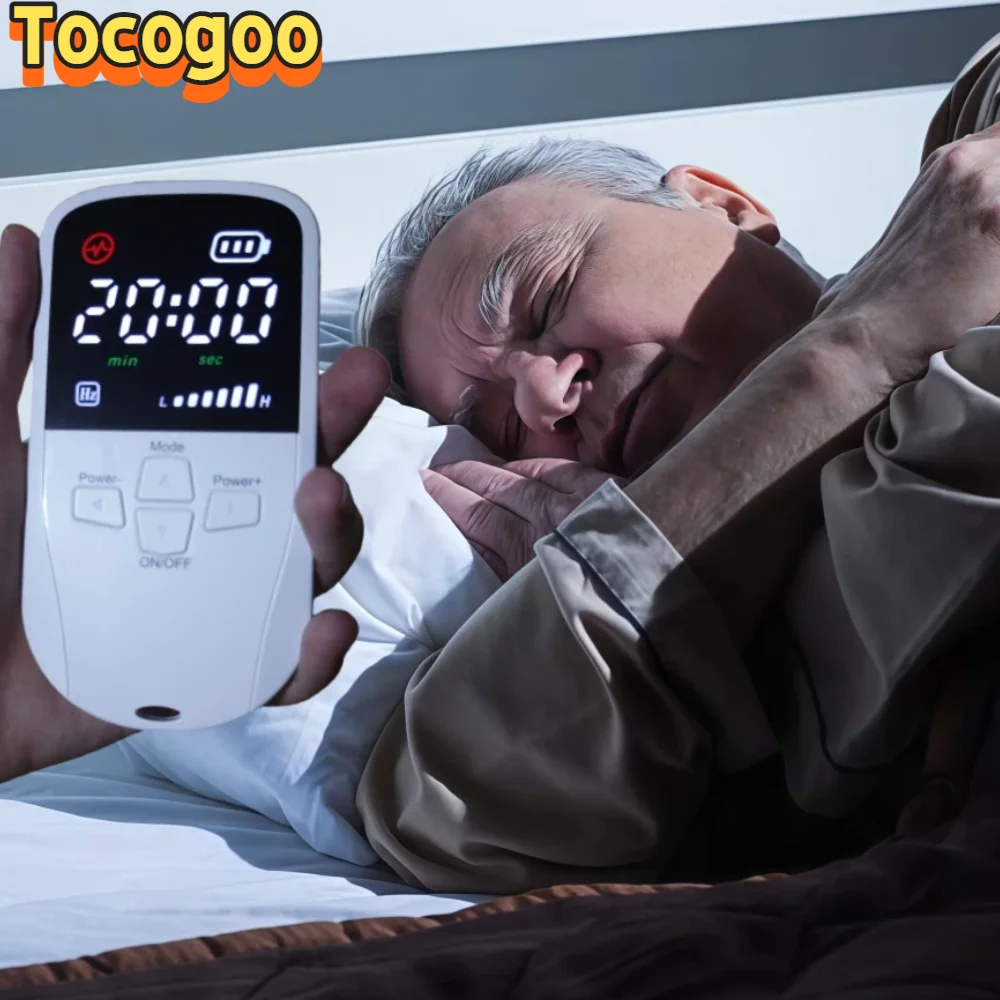 

Vagus Nerve Stimulator for Insomnia Anxiety Depression, CES Relief Sleep Device with Neurofeedback & Cranial Electrotherapy