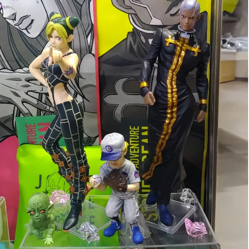 

Новинка в наличии, оригинальная коллекция Bandai Masterlise Jojo'S Bizarre Adventure Stone Sea Kujo Jolyne Jotaro Spitfire Ermes Costello