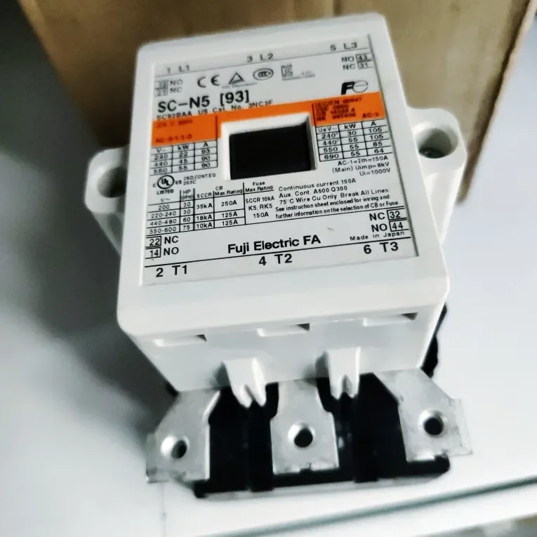 Contator Fuji SC-N5 SC-N5(93) 100-127vac
