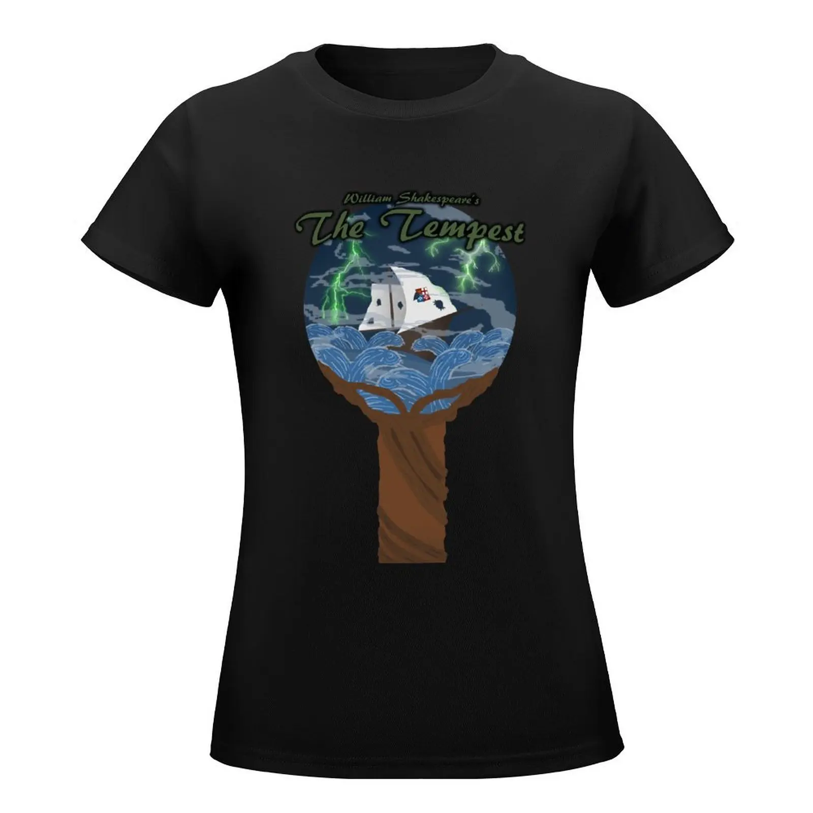 William Shakespeare's The Tempest T-Shirt anime clothes graphics animal prinfor cute t-shirts for Women