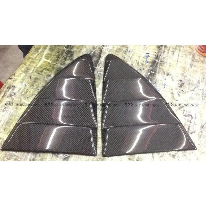 

SAAR Compatible with Toyota FT86 Subaru BRZ Carbon Fiber Modification Parts Louver Installation Shark Fin Side Air Vent Cover