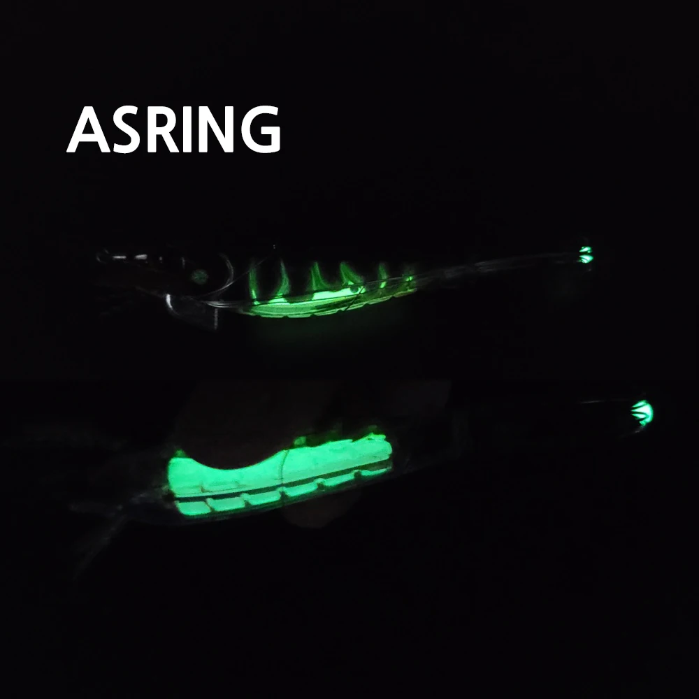 Asling Three Sticky Hanchi Suichi Cuttlefish Bait Uv Kamura مضيئة أسود Rh لوازم الصيد الرياضة والترفيه #6