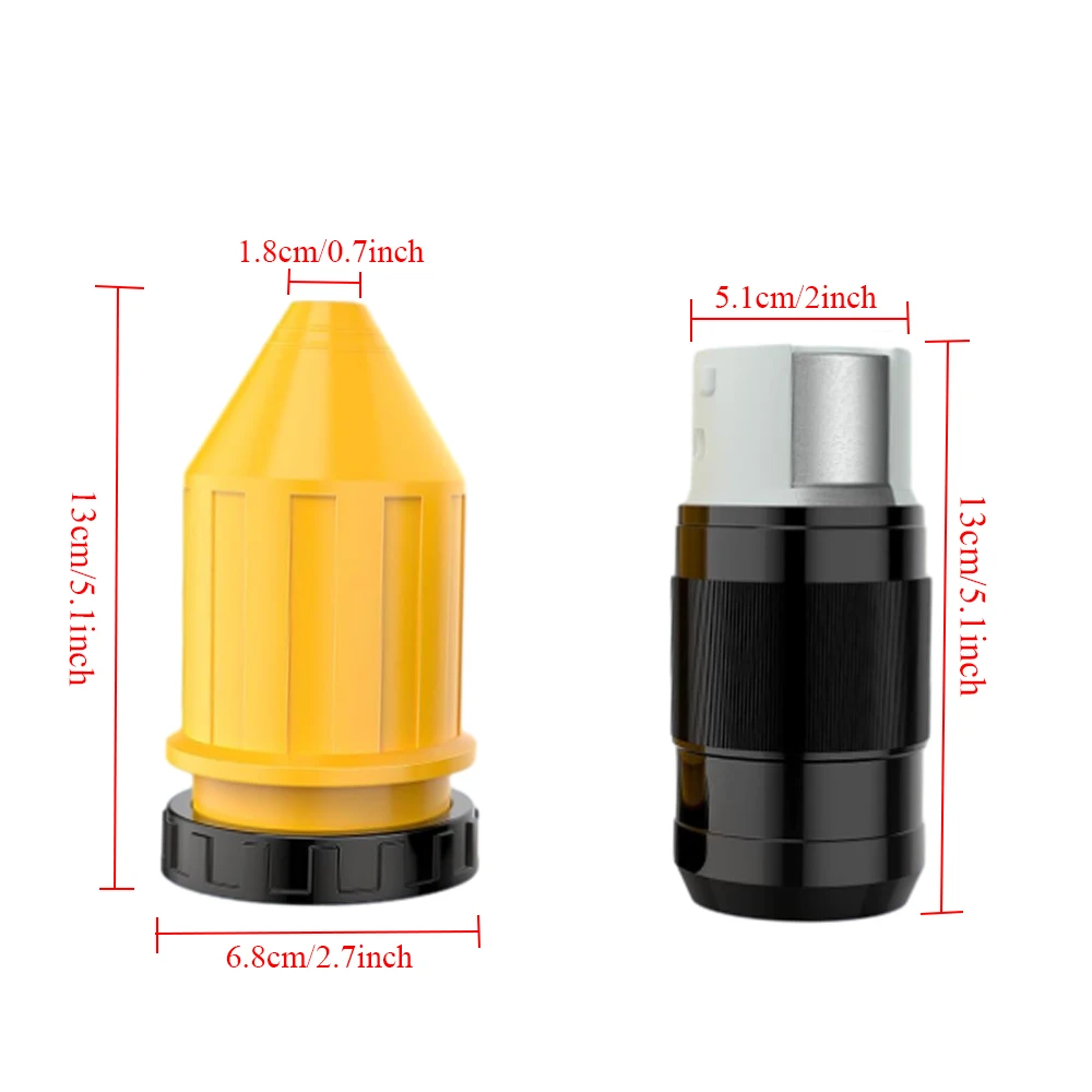 مجموعة طاقة بمدخل طاقة مع واقي سلك الحذاء ، سدادة قفل ملتوية ، سدادة ذكور وإناث ، نيما من من الخارج ، 50 أمبير ،! V