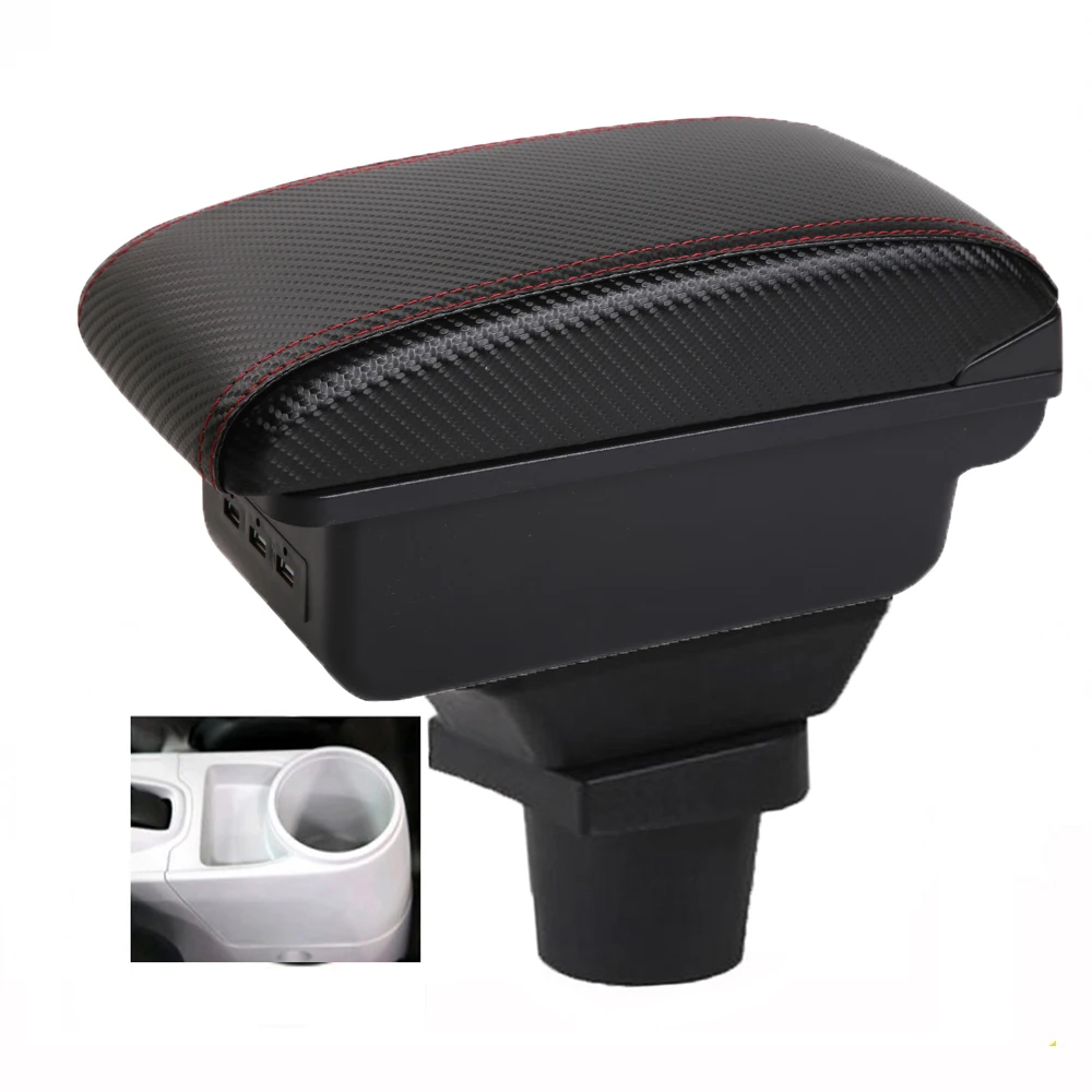 Car CR-Z CRZ Armrest Box Central Console Storage Case Driver Elbow Support