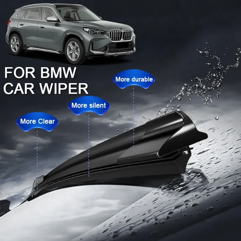 

2PCS Car Blade Windshield Wiper For BMW 1 2 3 4 5 Series G42 F44 G22 I4 G26 I5 G30 G60 F40 X1 IX1 X3 X4 X5 X6 Cleaning Accessory