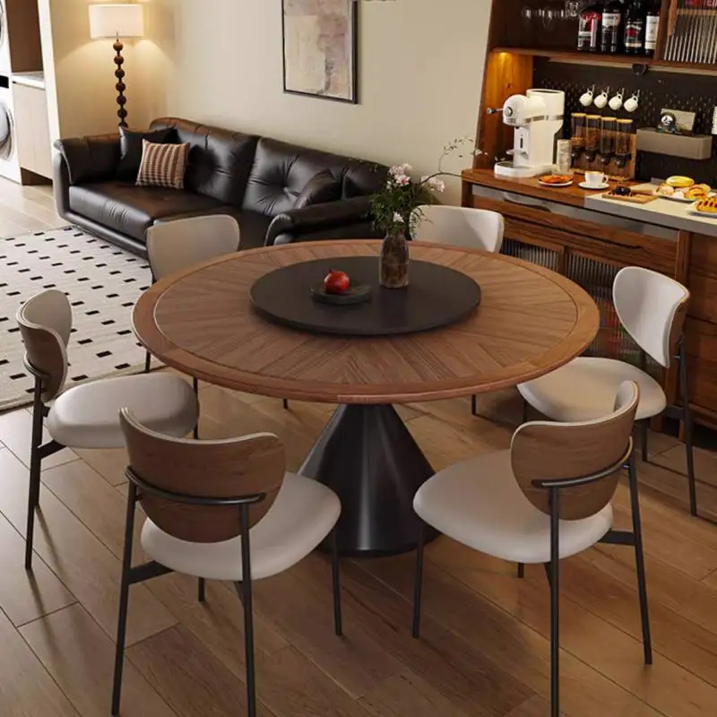 Centerpiece Candles Dining Table Covers Placement Coffee Round Conference Dining Table Living Room Mesa Comedor Furniture Home