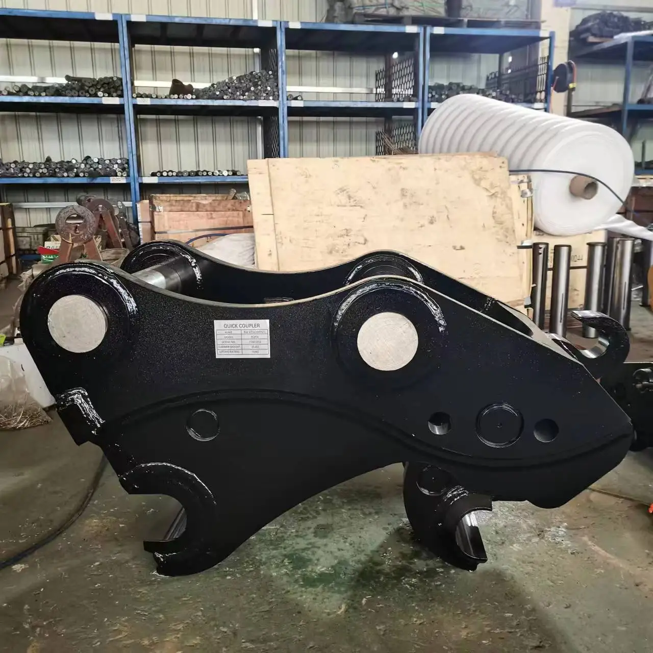 

Mini Excavator Reliable Hydraulic Quick Coupler with Safety Lock System for Excavators