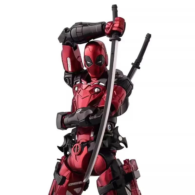 Fighting Armor Deadpool Action Figure Wade Winston Wilson Figures Movie Model PVC Collection Doll Joint Movable Kids Toys Gift