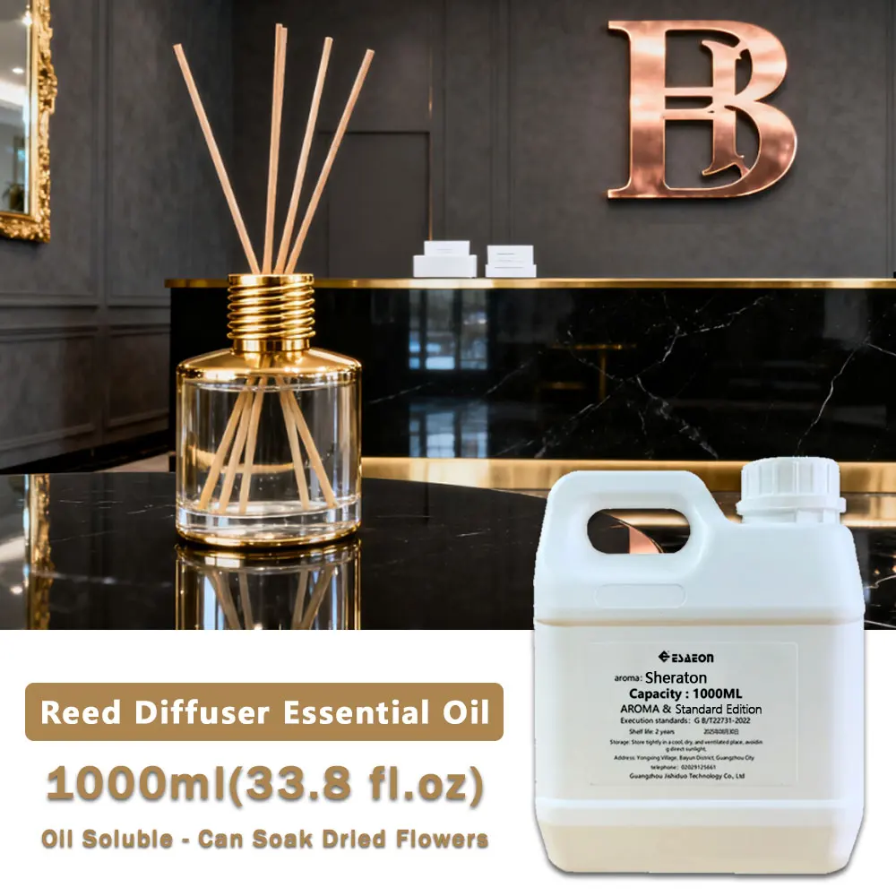 

Эфирные масла ESAEON 1000 мл (33,8 жидких унций) Sheraton/Ice Age — для отеля/бара/туалета/офиса, диффузора тростника и беспененной ароматерапии