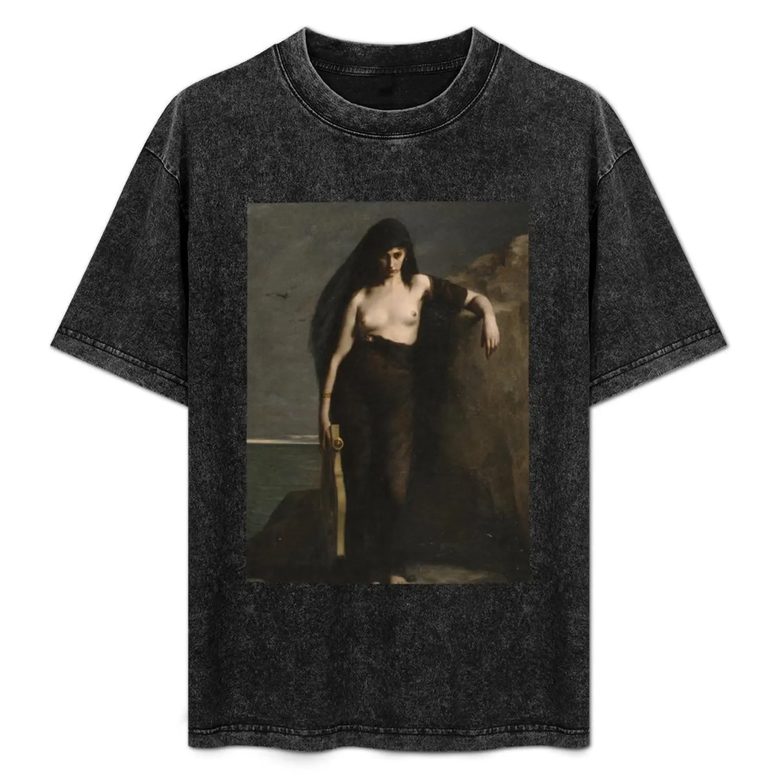 

Sappho, by Charles August Mengin T-Shirt sublime quick-drying boys whites summer shirt mens funny t shirts