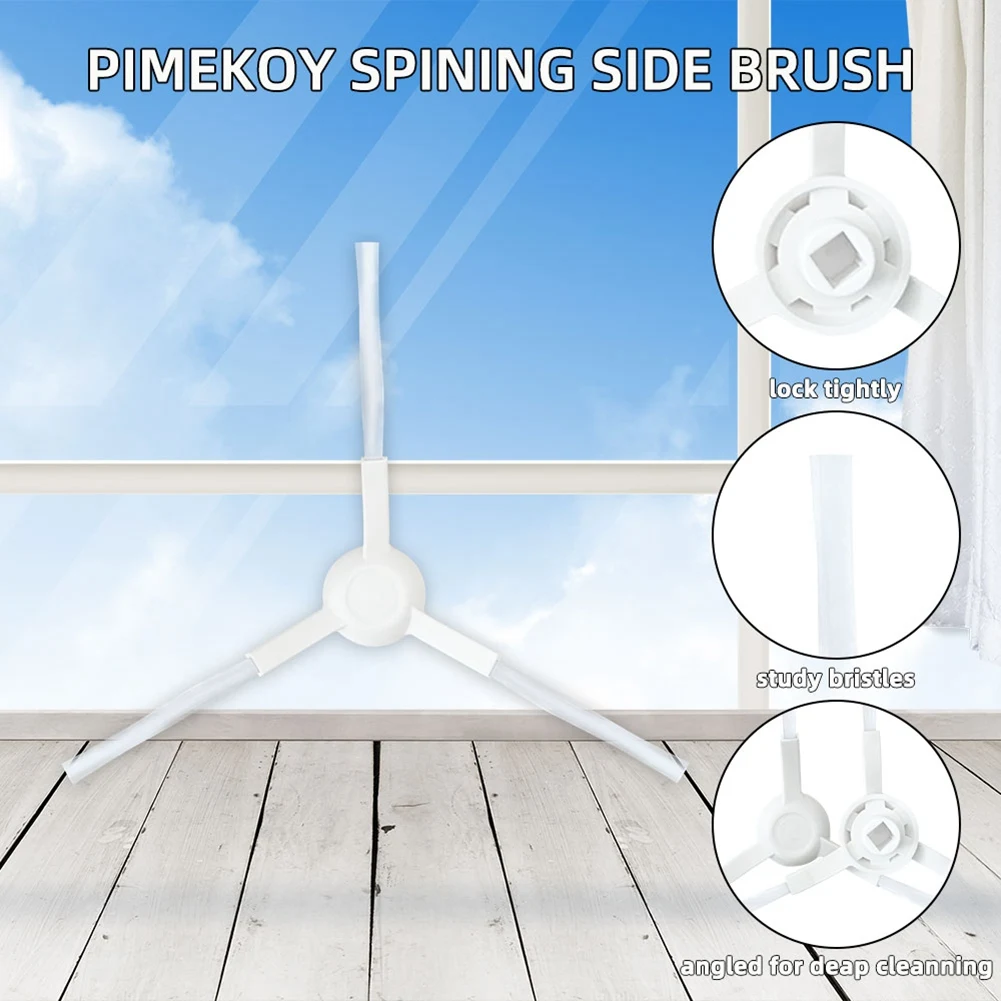 ไม้ถูพื้นสุญญากาศสำหรับ Xiaomi Mijia B106CN 3C อะไหล่เปลี่ยนแปรงด้านข้างหลักแผ่นกรอง HEPA ผ้าถูพื้น