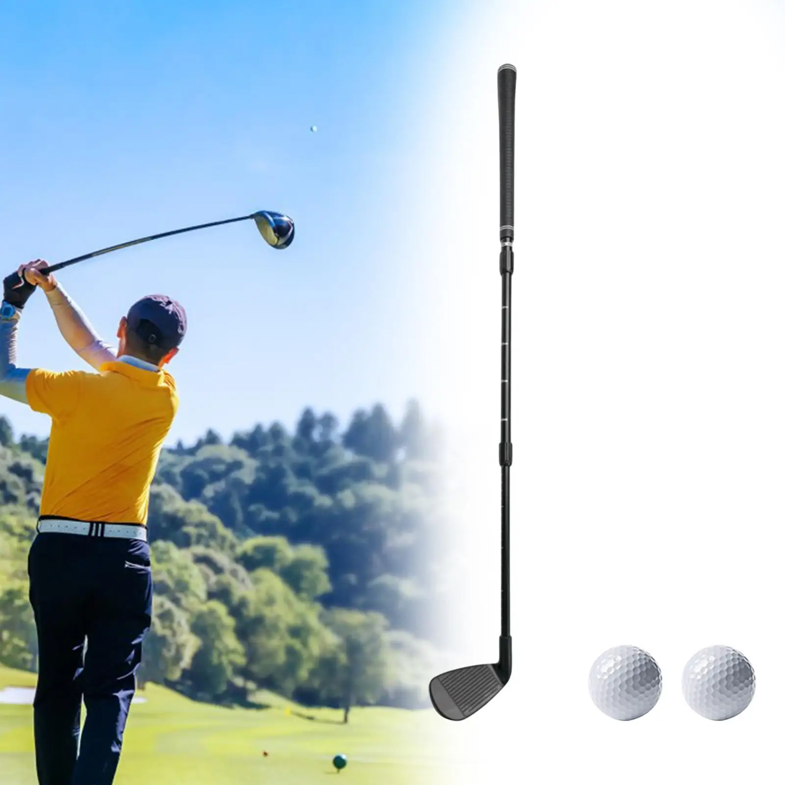 

Lightweight Golf Chipper Practice Club Telescopic Wedge Golf Sport Accessories for Outdoor Golfers