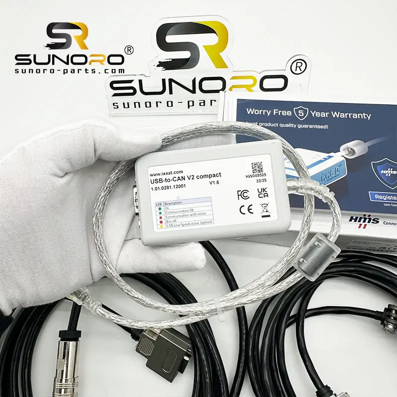 MTU with Diasys 2.72 Software USB-to-CAN Engine Analyzer Diagnostic Cable for Excavator MTU Diagnostic Tool