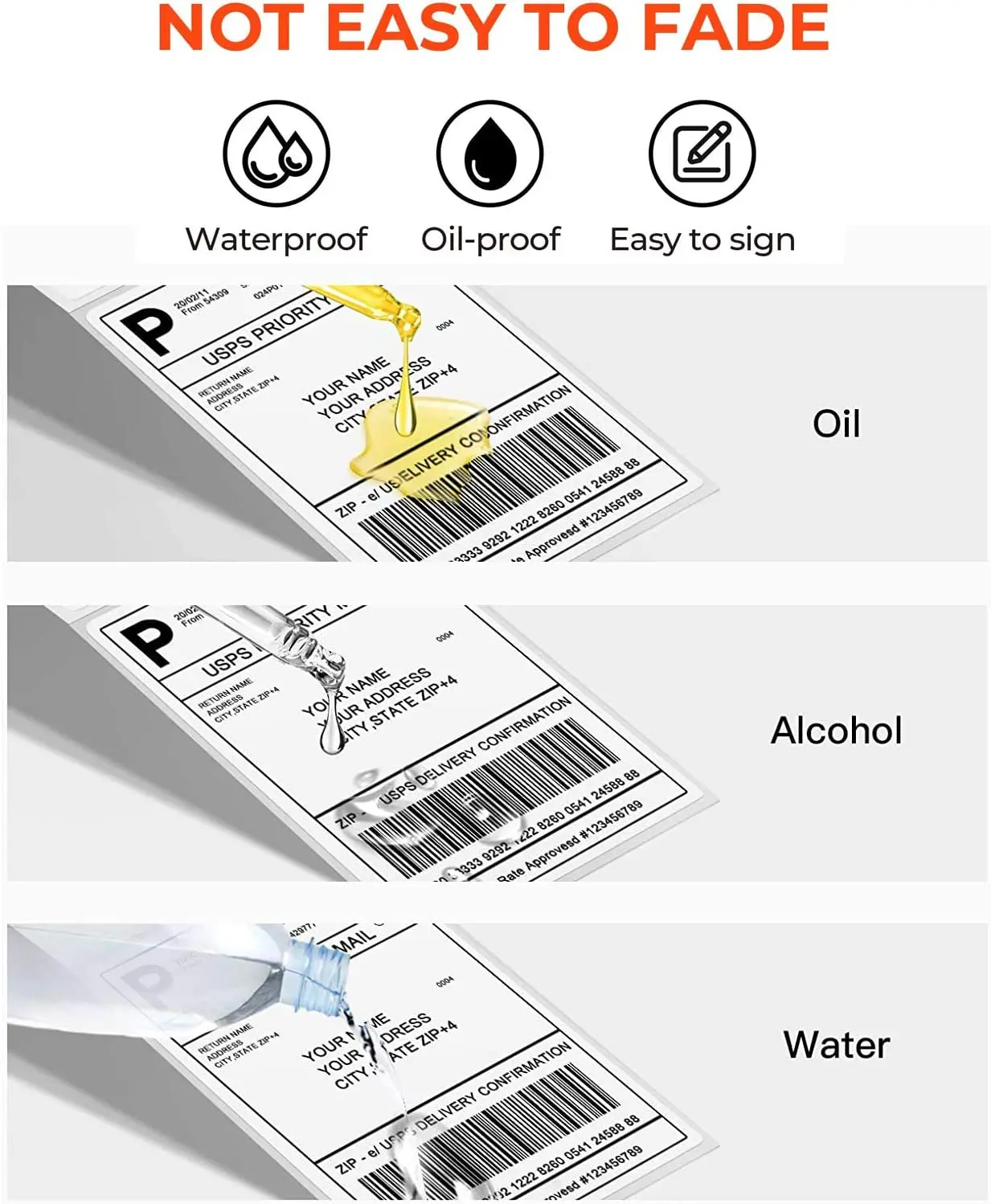 30 ~ 100 milímetros impressora Térmica de alta qualidade Papel Da Foto do Papel De Impressão De etiquetas para a Etiqueta de código de