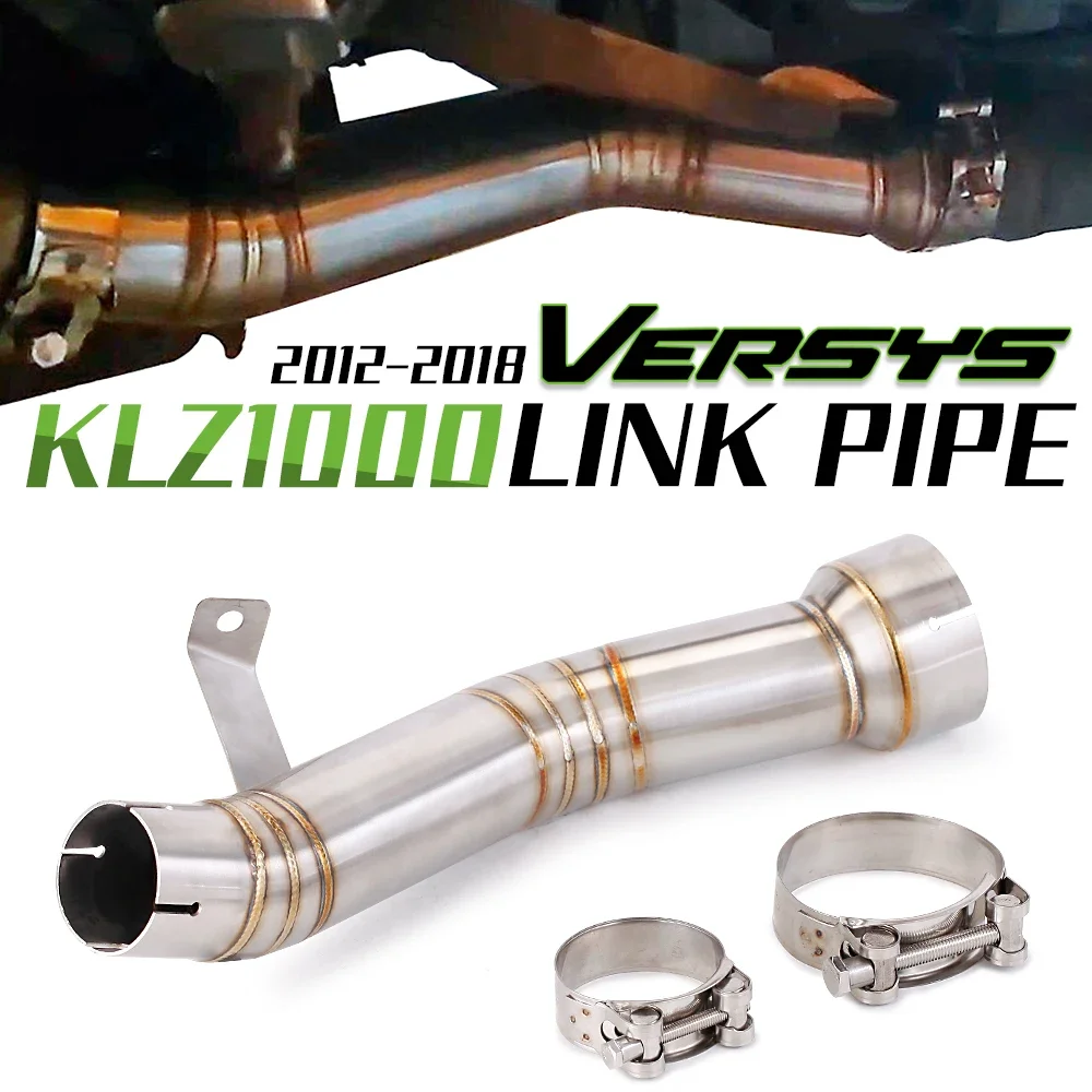 

Для Kawasaki versys1000 System Escape Slip On Front Tube Link Pipe Connect оригинальная полная выхлопная система мотоцикла