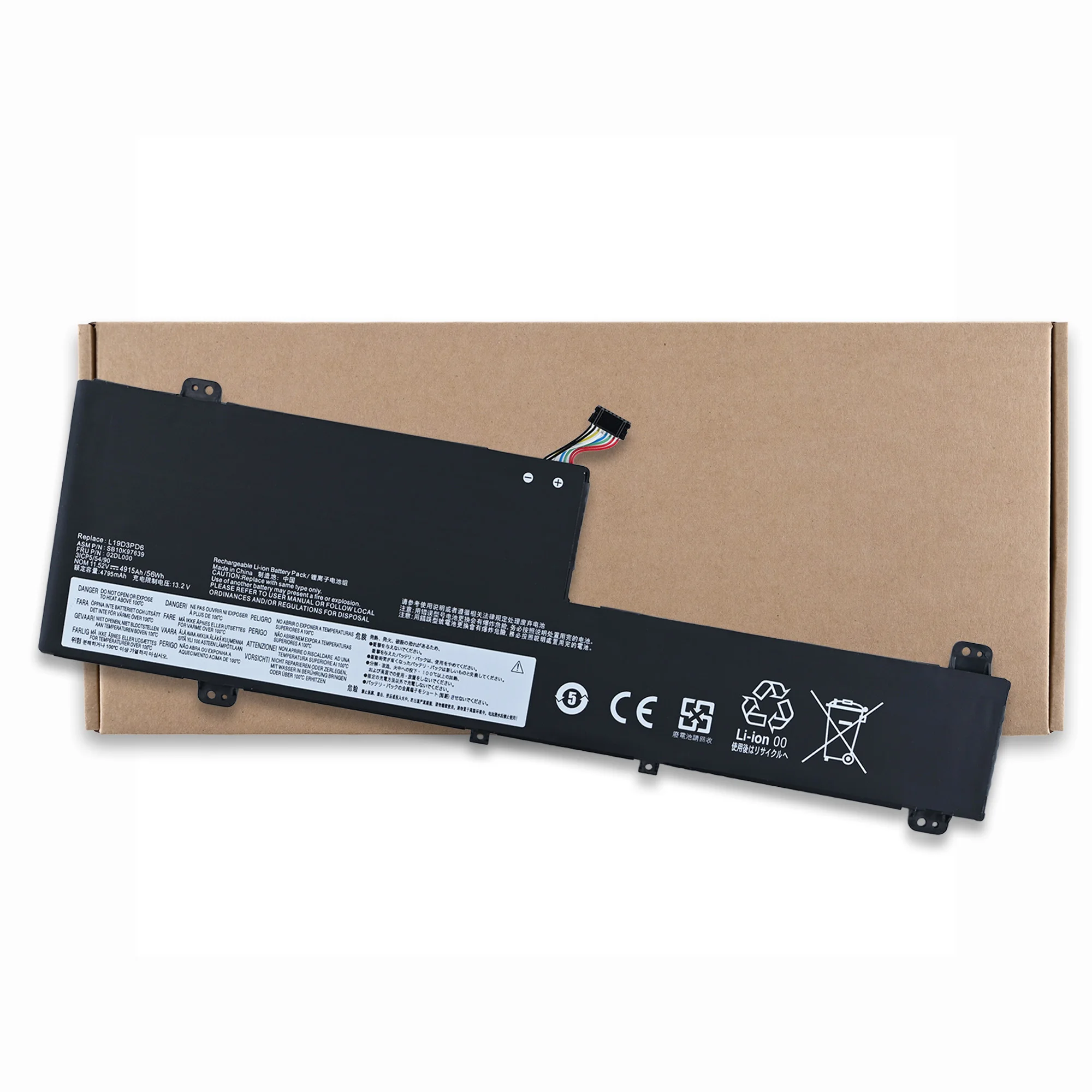 LOLG L19M3PD6 L19D3PD6 Laptop Battery For Lenovo IdeaPad Flex 5 15AL505 15IIL05 14ALC05 14IIL05 14ARE05 14ITL05 L19L3PD6 L19C3PD